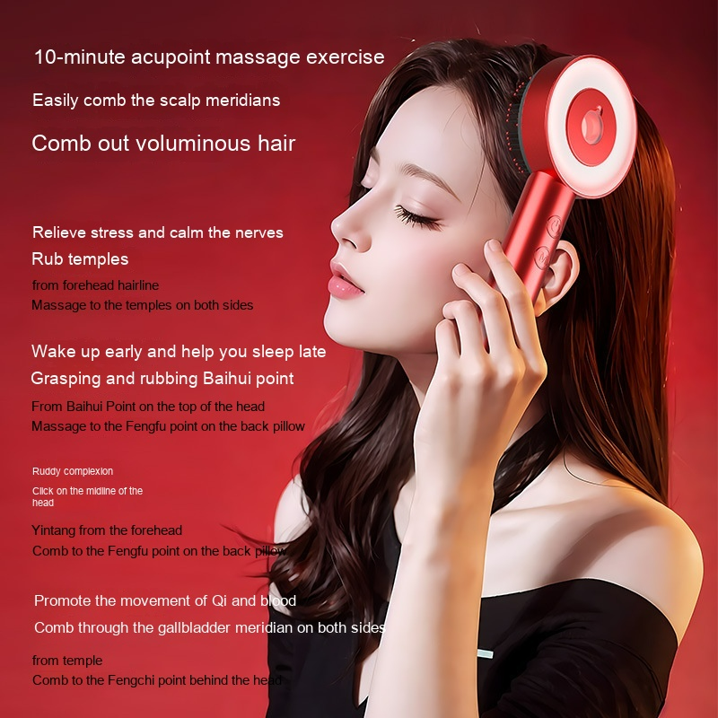 Soothing Scalp Massager Comb